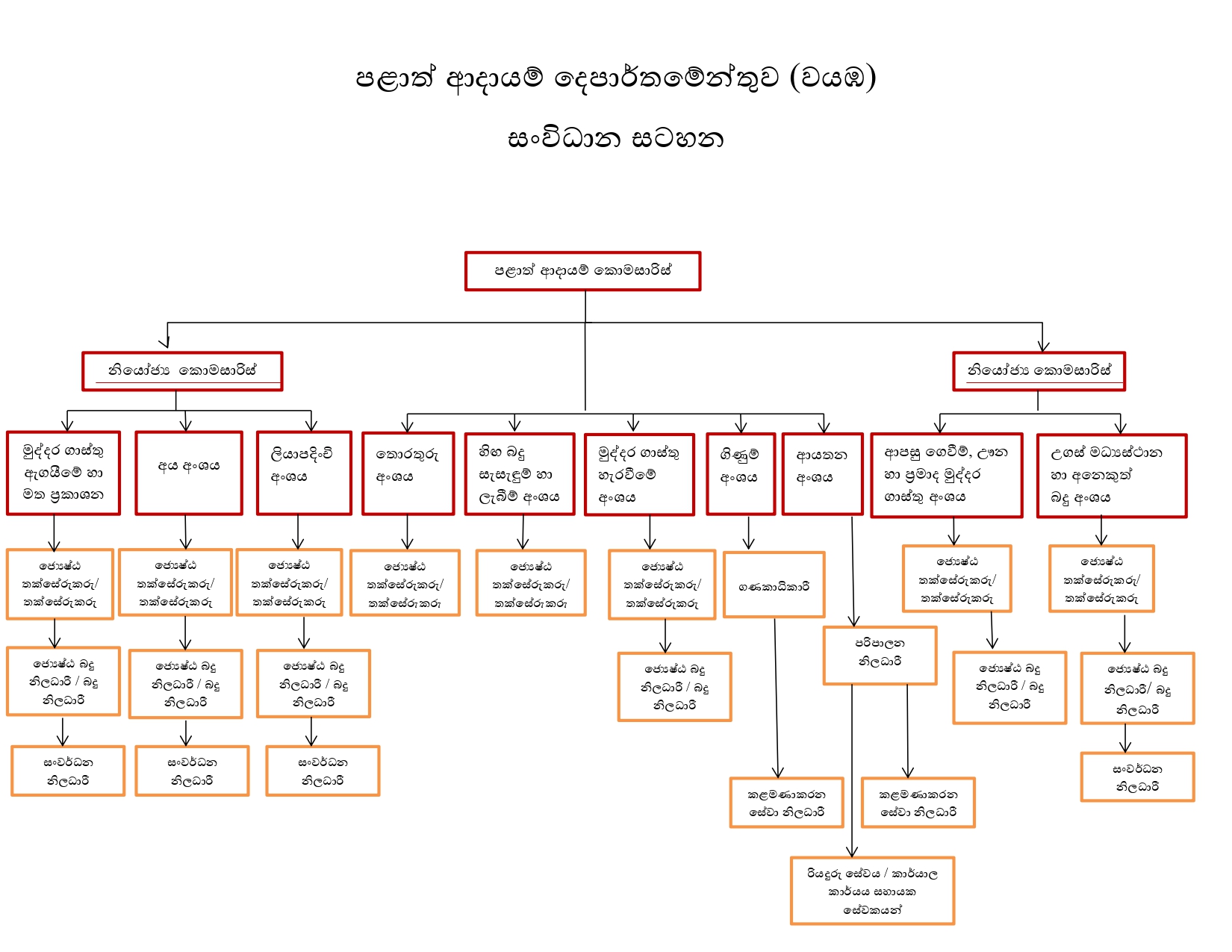 4. ආයතනික ව්‍යුහය